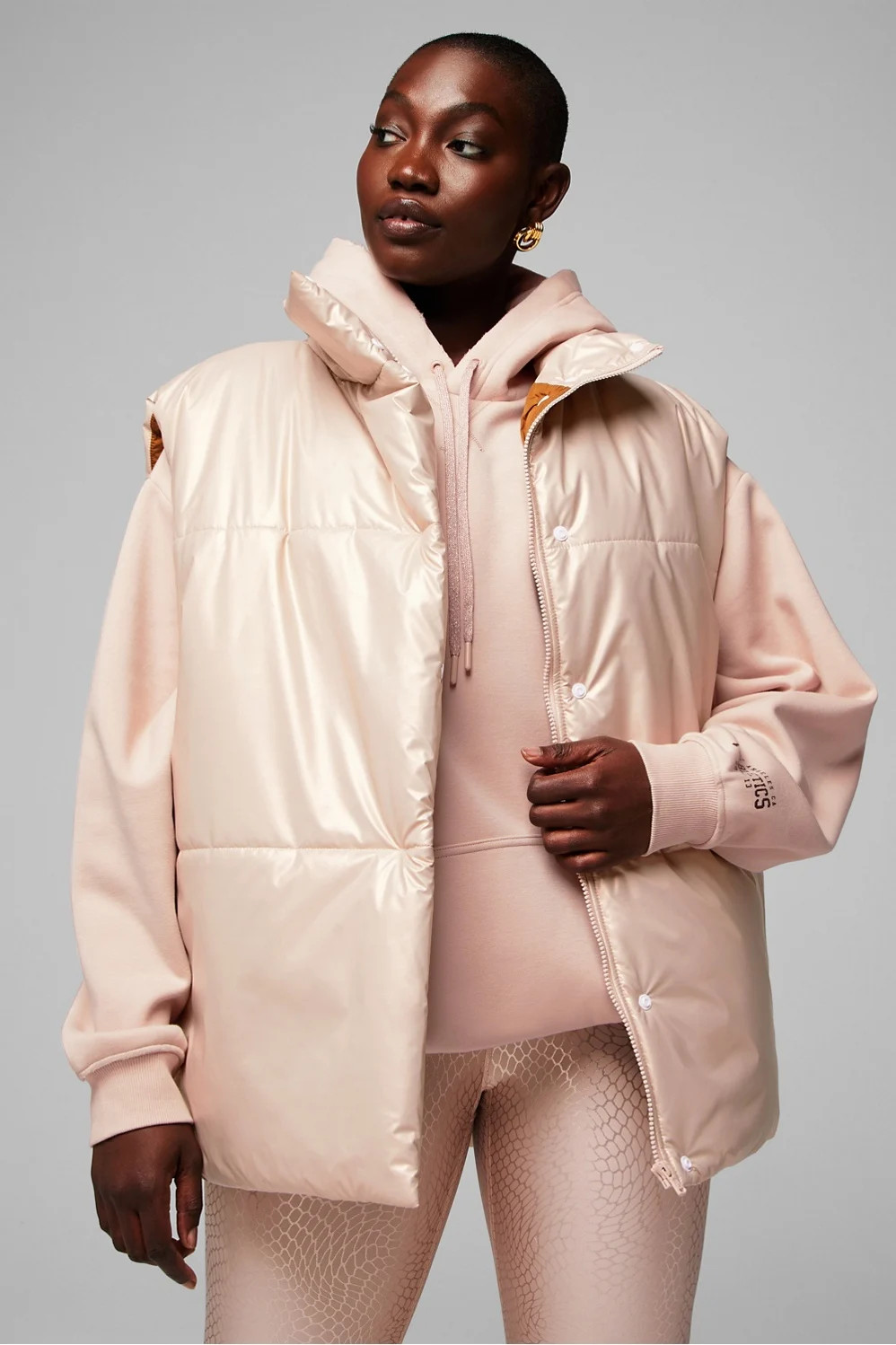 Oversized Puffer Vest | Fabletics - North America