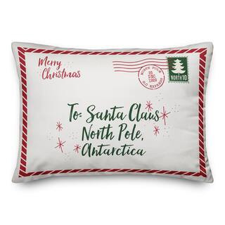 Designs Direct Letter to Santa 14x20 Throw Pillow | 14" x 20" | Michaels® | Michaels Stores
