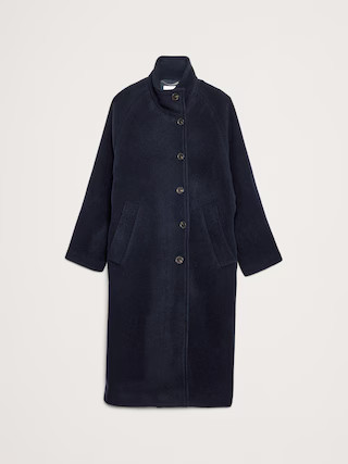 Italian Wool-Blend Top Coat | Banana Republic (US)