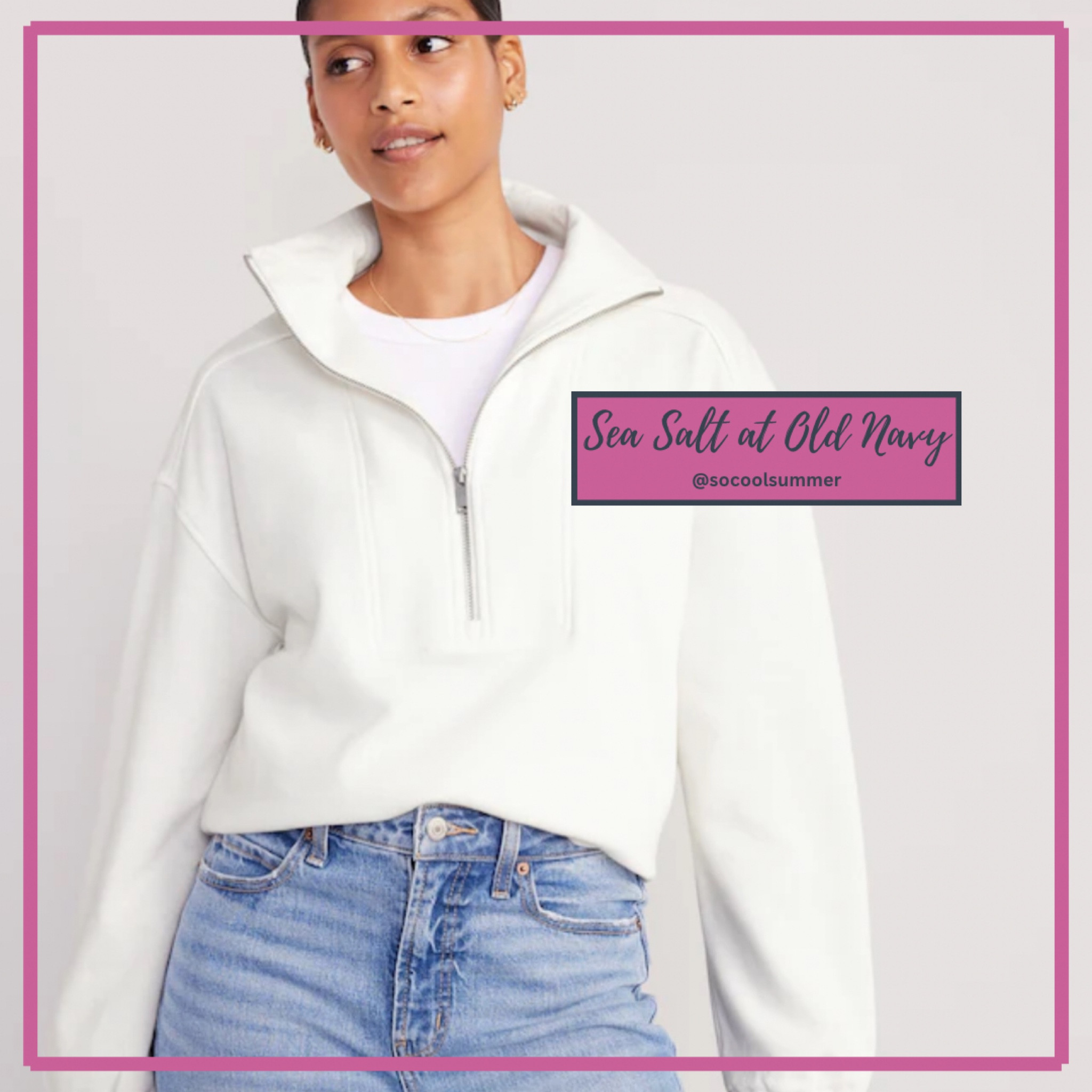 Sea Salt and White Lilies at Old Navy usually are soft white! 

#LTKsalealert #LTKstyletip #LTKfindsunder50