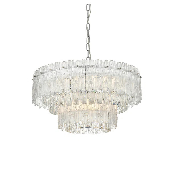 Hilma 6 - Light Dimmable Tiered Chandelier | Wayfair North America