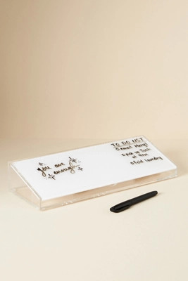 Acrylic Dry Erase Desk Organizer | Anthropologie (US)