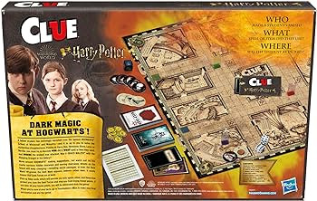 Hasbro Gaming Clue: Wizarding World Harry Potter Edition Board Game | Family Games for Kids, Teen... | Amazon (US)