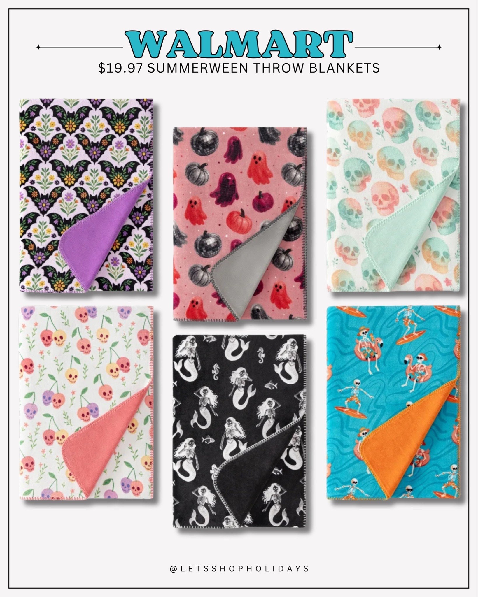 Walmart ✨ summerween blankets

#LTKSeasonal #LTKHome #LTKU