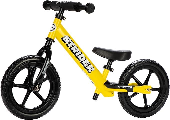 Strider 12” Sport Bike - No Pedal Balance Bicycle for Kids 18 Months to 5 Years - Includes Safe... | Amazon (US)