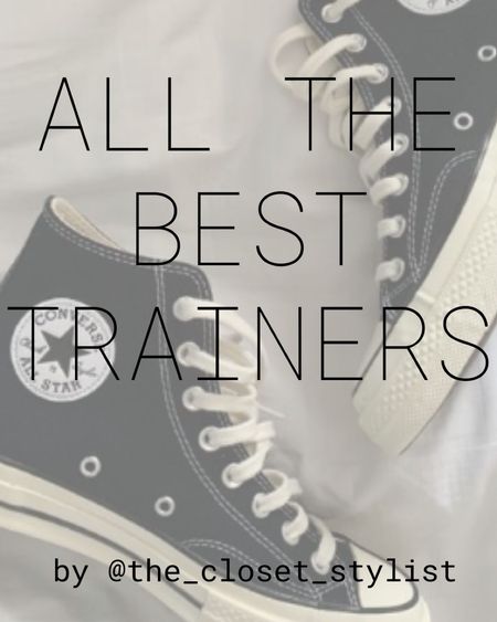 My edit of my favourite trainers. These are ones I have now on rotation, ones I’ve had and would again and ones I have my eye on. 
.
If your wondering why certain brands are excluded it’s because I favour the classics. I think the insta famous brands are a bit of a fashion fad and aren’t for me  

#LTKstyletip #LTKSeasonal #LTKfit