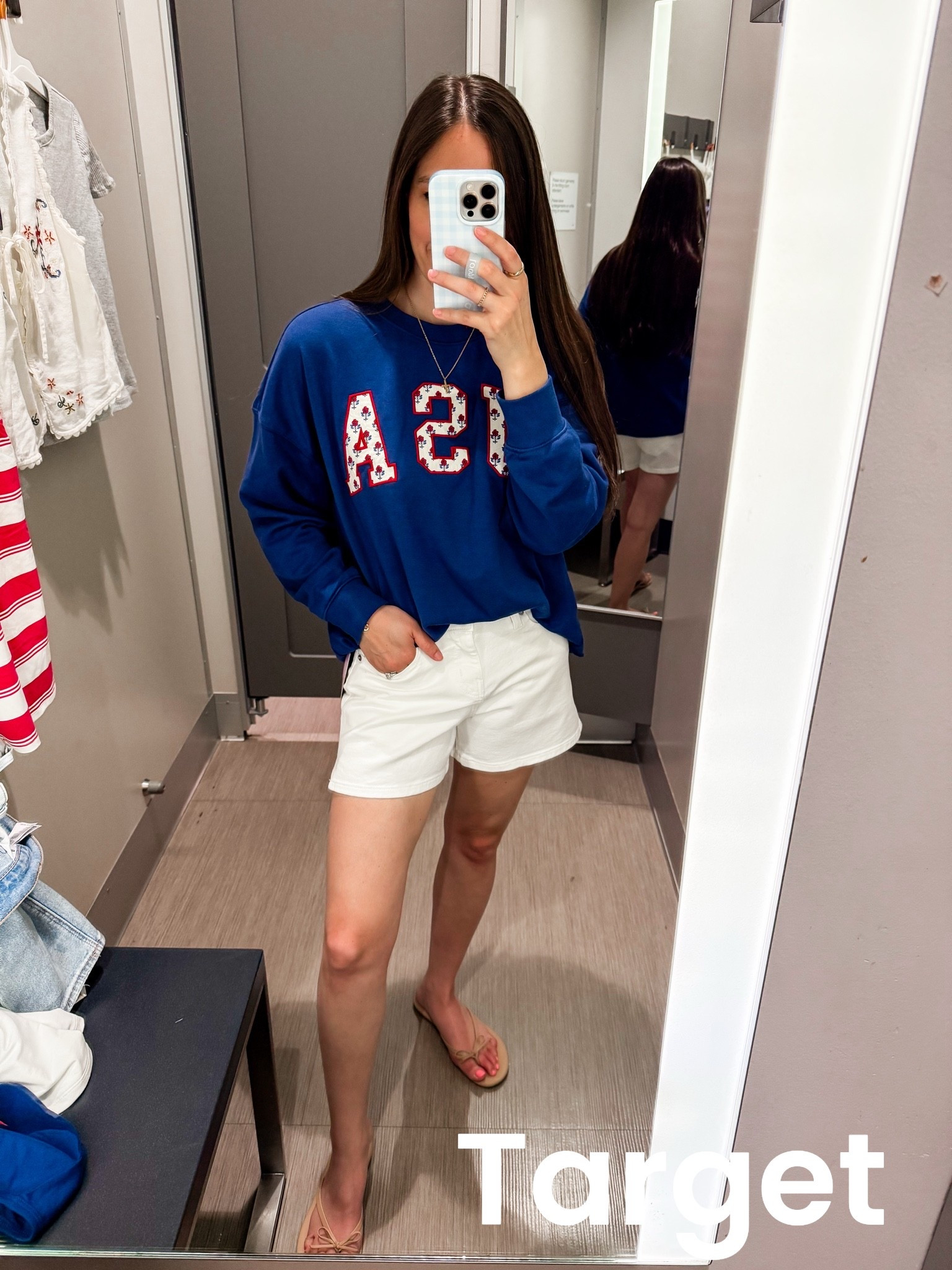 @Target new USA sweatshirt size small
Shorts tts

#LTKgrwm #LTKmomlife #LTKootd