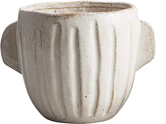 47th & Main Ceramic Decorative Pot, 5.4" Tall, Cream | Amazon (US)