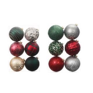 Assorted 6ct. 4.5" Farmhouse Ball Ornament Set by Ashland® | Michaels Stores