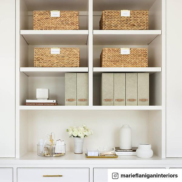 Medium Water Hyacinth Bin Natural | The Container Store