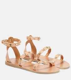 Coco embellished leather sandals | Mytheresa (US/CA)