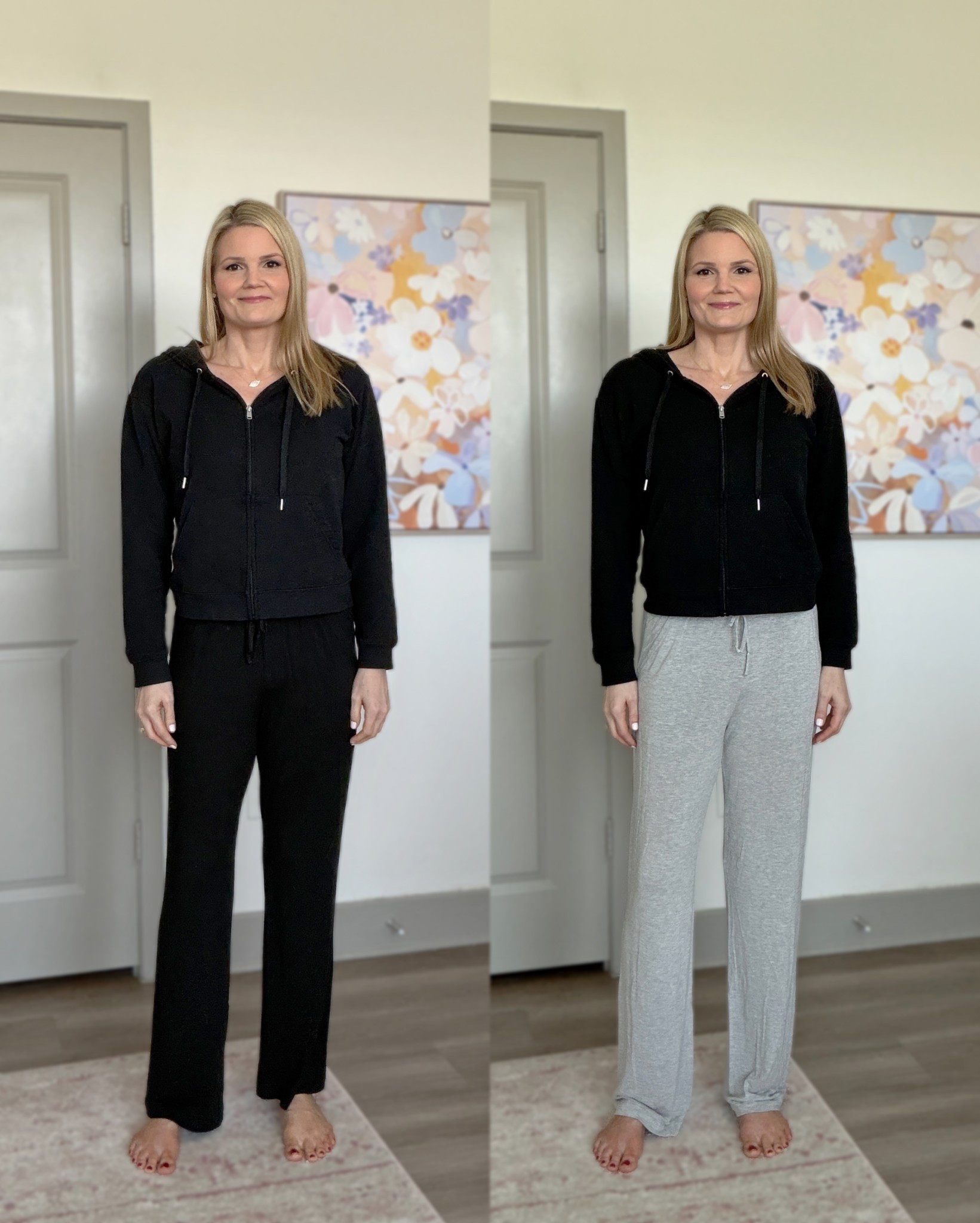 Love these lounge/pajama pants! They are lightweight, soft, and so comfortable! Perfect for work from home! I’m wearing the size small  

#LTKootd #LTKdayinmylife #LTKmorningroutine