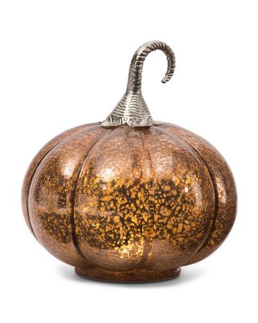 7in Led Pumpkin With Stem | TJ Maxx