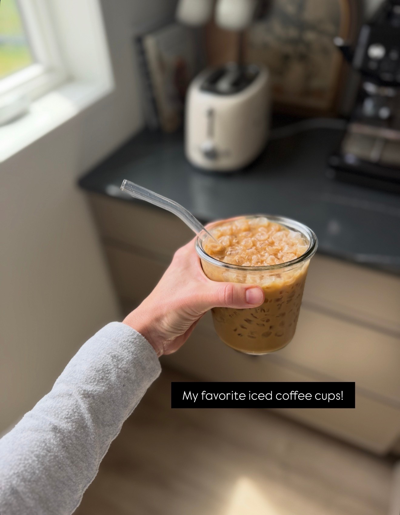The best glass coffee cups!

#LTKHome