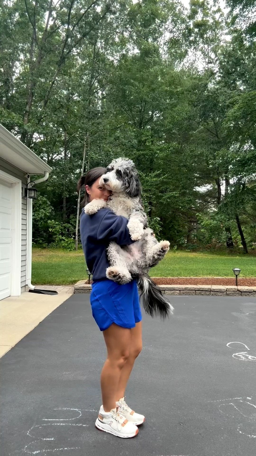 Morning walk ootd with my dog 🐶 size xs mockneck sweatshirt, 4 shorts, sneakers are true to size. For reference I am: 5ft, 115lbs. 

Summer outfits
Casual outfits
Activewear
Petite outfits
Athletic shorts
Mom outfits
Running sneakers

@lululemon 
#lululemoncreator

#LTKPetite #LTKActive #LTKSeasonal