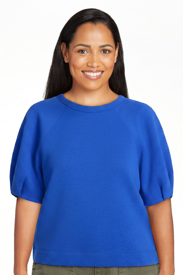 Scenario Women's Fleece Top with Lantern Sleeves, Size XS-XXXL | Walmart (US)