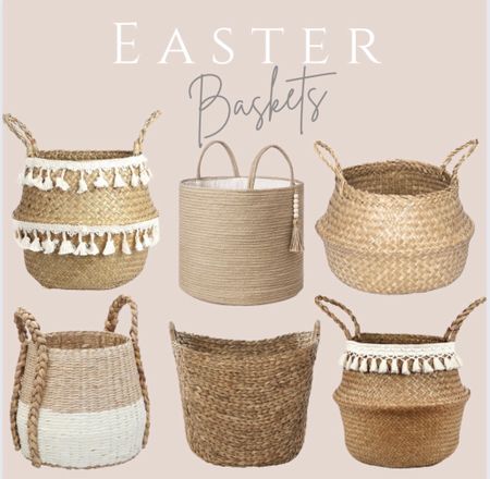 Rattan Baskets. Straw Baskets. All perfect for your Easter Baskets. #easter #baskets #homedecor

Follow my shop @AllAboutaStyle on the @shop.LTK app to shop this post and get my exclusive app-only content!

#liketkit #LTKSeasonal #LTKGiftGuide #LTKhome
@shop.ltk
https://liketk.it/45xrB
