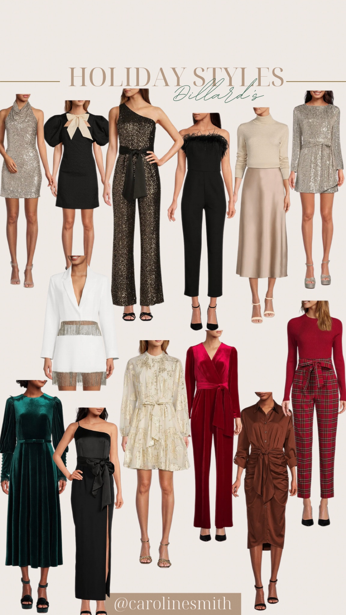 Dillard’s Holiday Styles

Velvet, sequins, NYE style, Christmas dress, green dress, jumpsuit, affordable style


#LTKHoliday #LTKCyberweek #LTKSeasonal