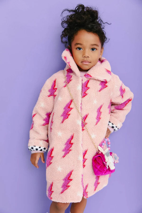 Lighting Flash Teddy Coat | Lola + The Boys
