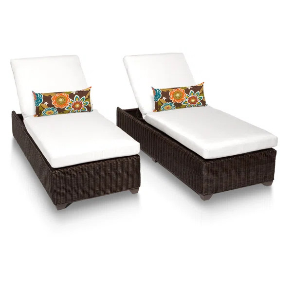 Olathe Chaise Lounge Set with Cushion | Wayfair North America