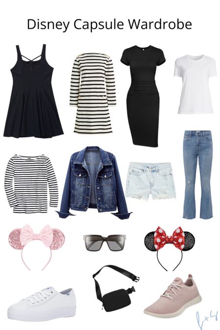 Disney wardrobe, what to wear to Disney for women, Disney outfits, summer outfits 