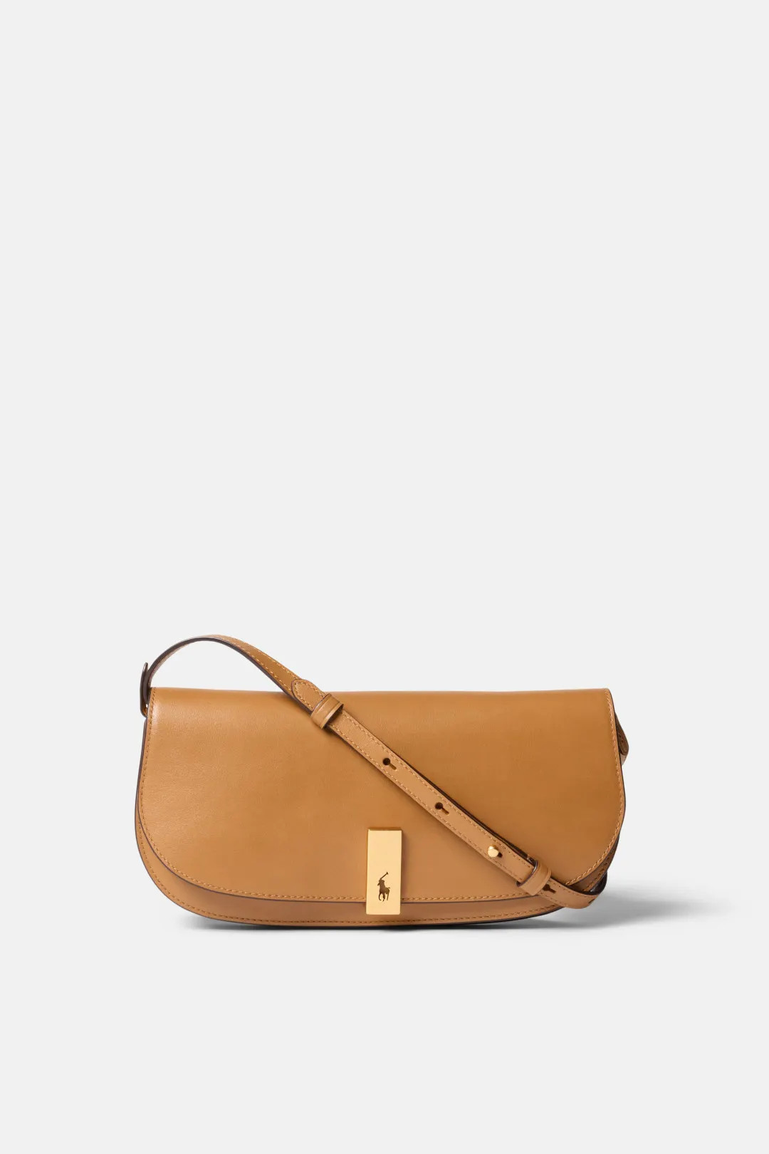 Polo ID Medium Leather Clutch-Bag | Rent the Runway