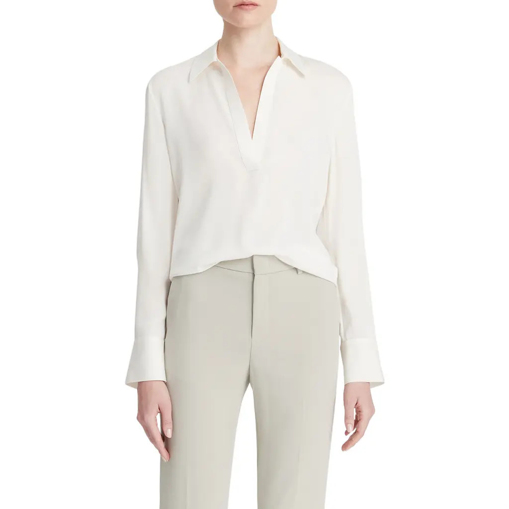 Silk Blend Polo Shirt | Nordstrom