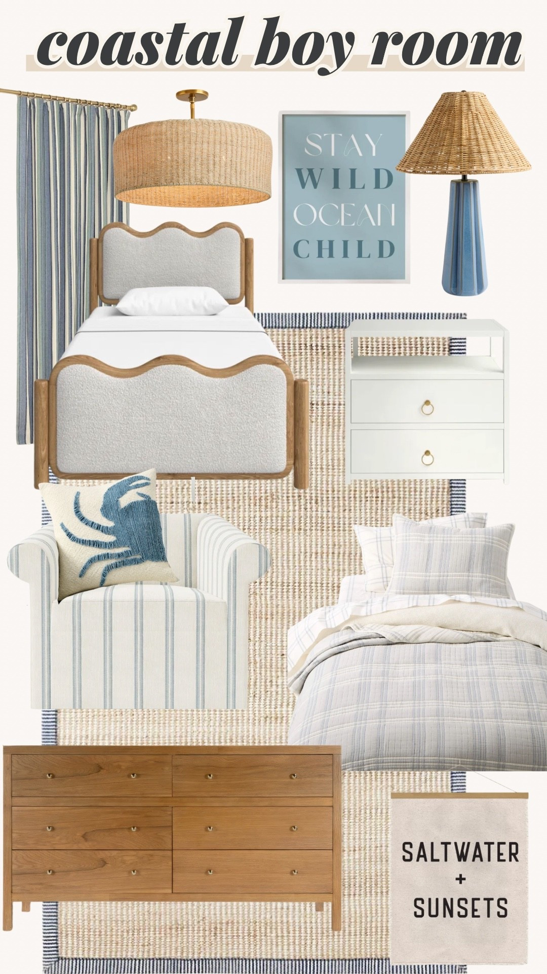 coastal boy room, boys bedroom decor, coastal kids room, beachy boy bedroom, nautical kids decor, blue and white bedroom, coastal nursery, big boy room ideas, seaside bedroom decor, neutral boys room, beach house kids room, coastal bedding, striped bedding, surfer boy room, ocean inspired decor, kids room inspiration, coastal wall decor, relaxed bedroom style, boys room makeover, woven decor, light and airy bedroom, coastal home style, nautical stripes, preppy coastal decor, boys shared room, beach cottage bedroom, classic coastal style, soft blue decor, playful coastal room, Serena and Lily inspired kids room

#LTKHome #LTKSeasonal #LTKU