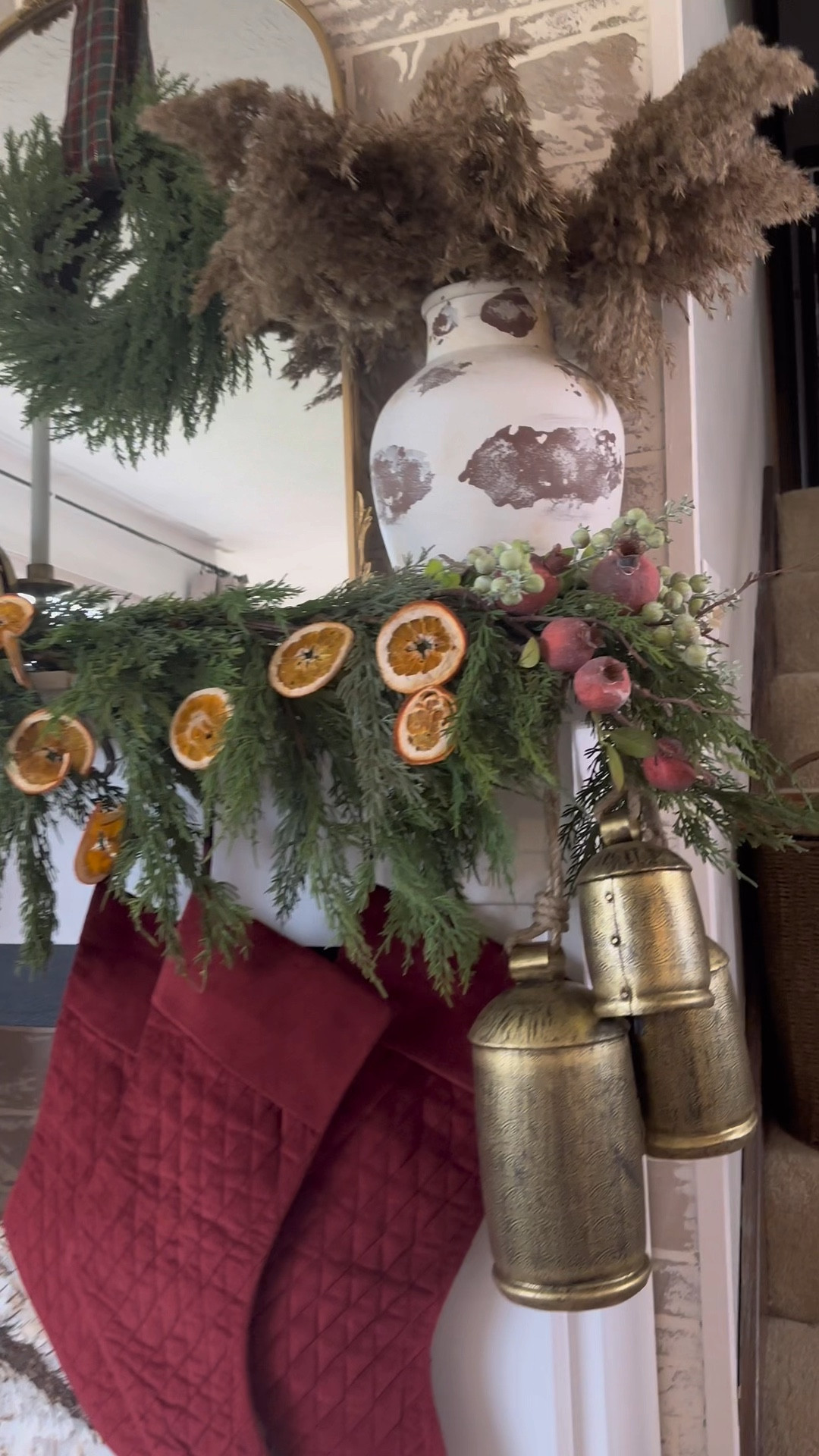 Christmas Mantle Decor 