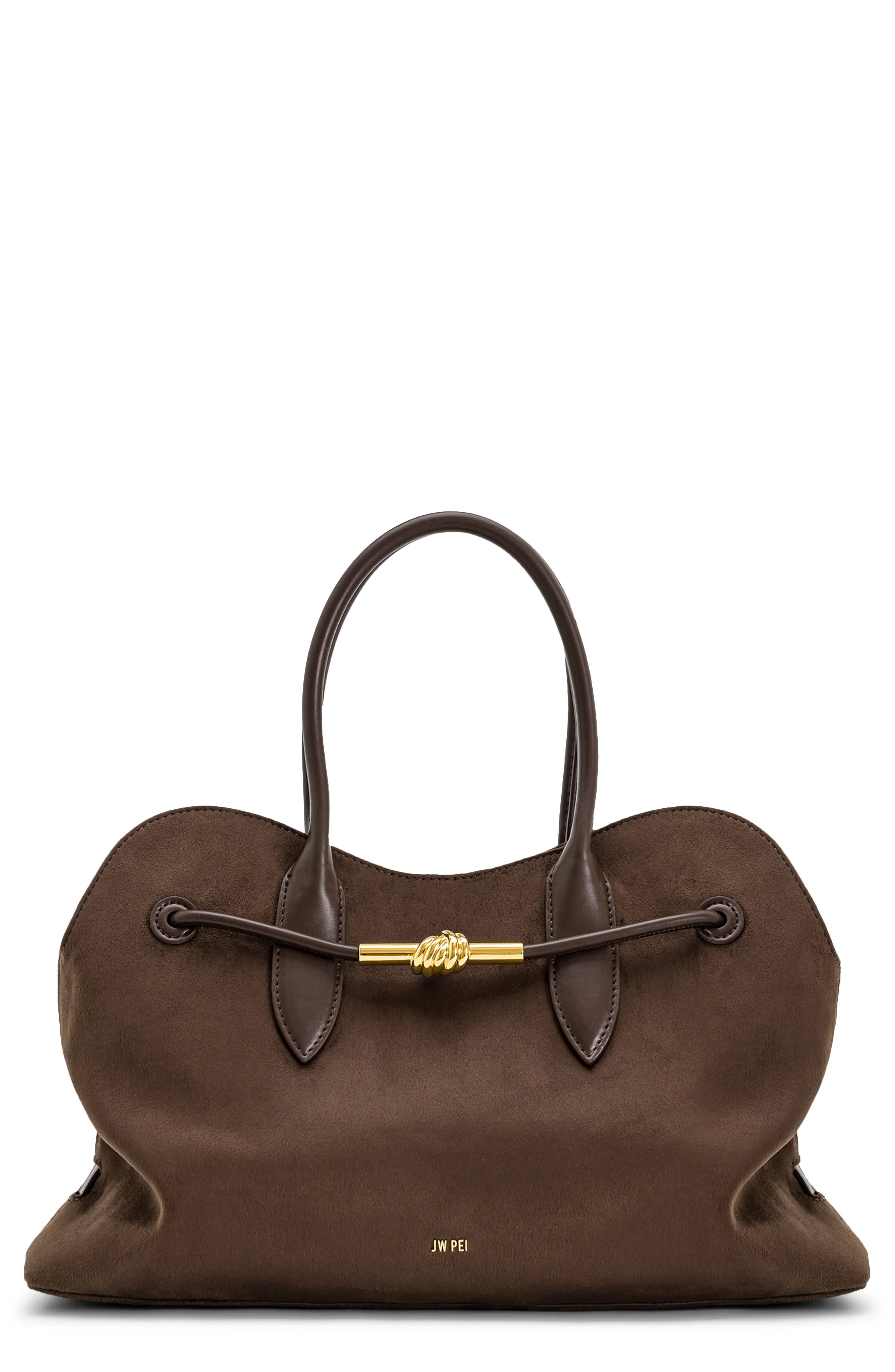 JW PEI Adele Metal Rope Knot Tote Bag in Mocha Brown at Nordstrom | Nordstrom