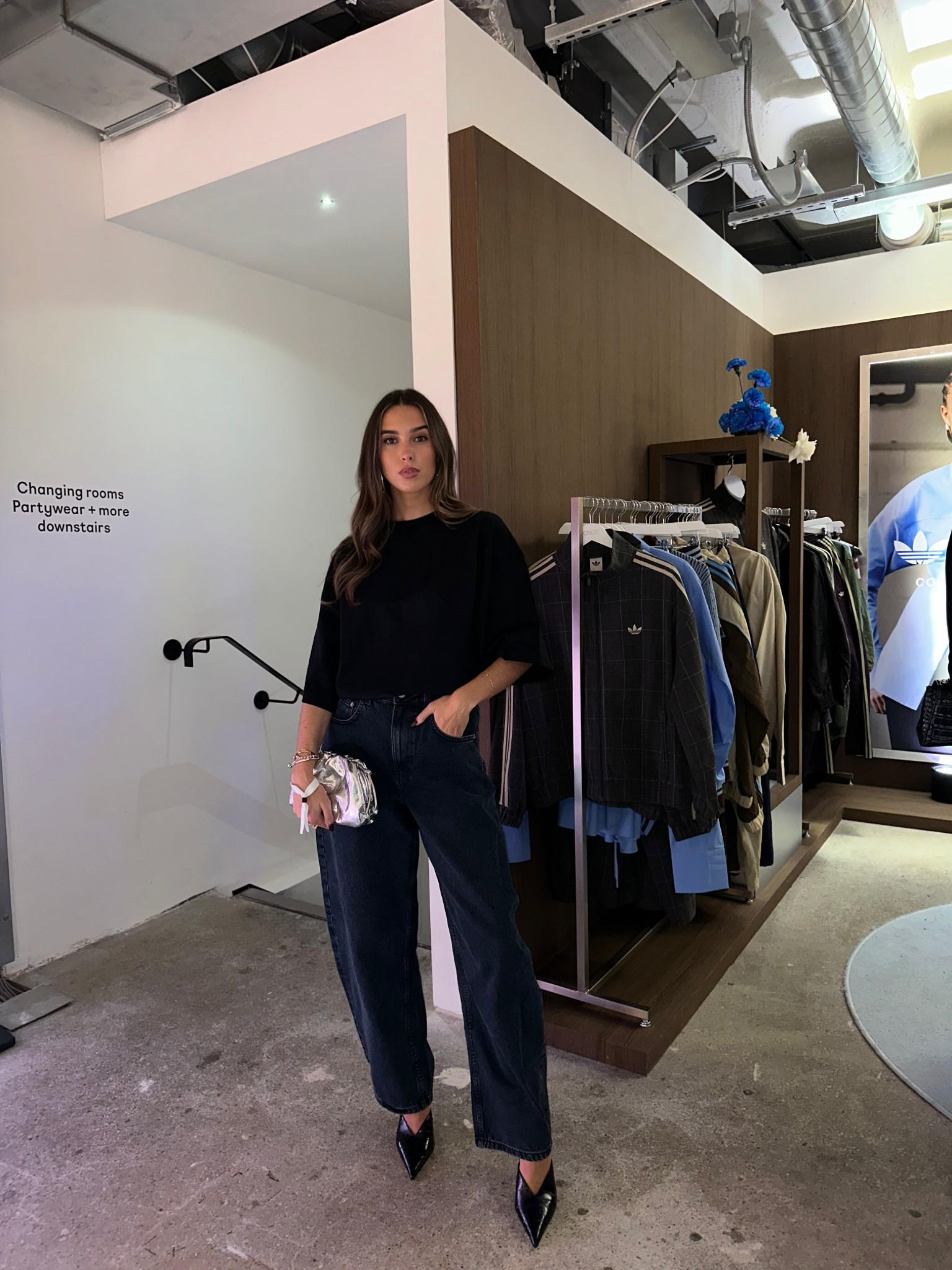 outfit of the night for the asos pop up party 🖤

#LTKuk #LTKautumn #LTKjeans