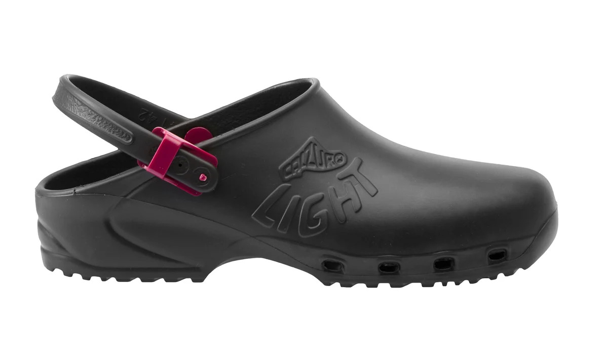 Calzuro Light Black Clogs | Lightweight Work Footwear | Calzuro | Calzuro