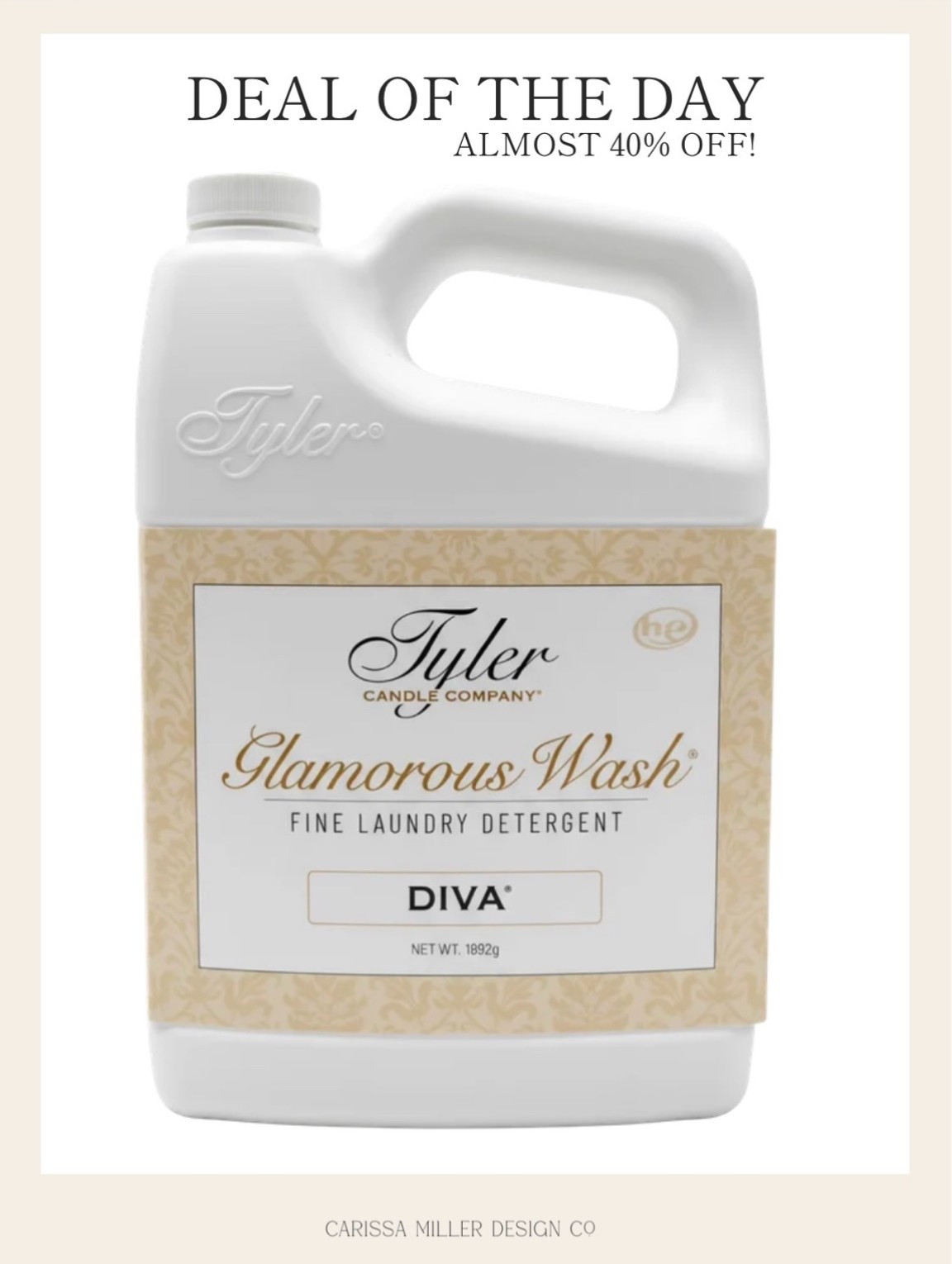 My all-time favorite laundry detergent is on sale at Walmart right now. I cannot recommend it enough!