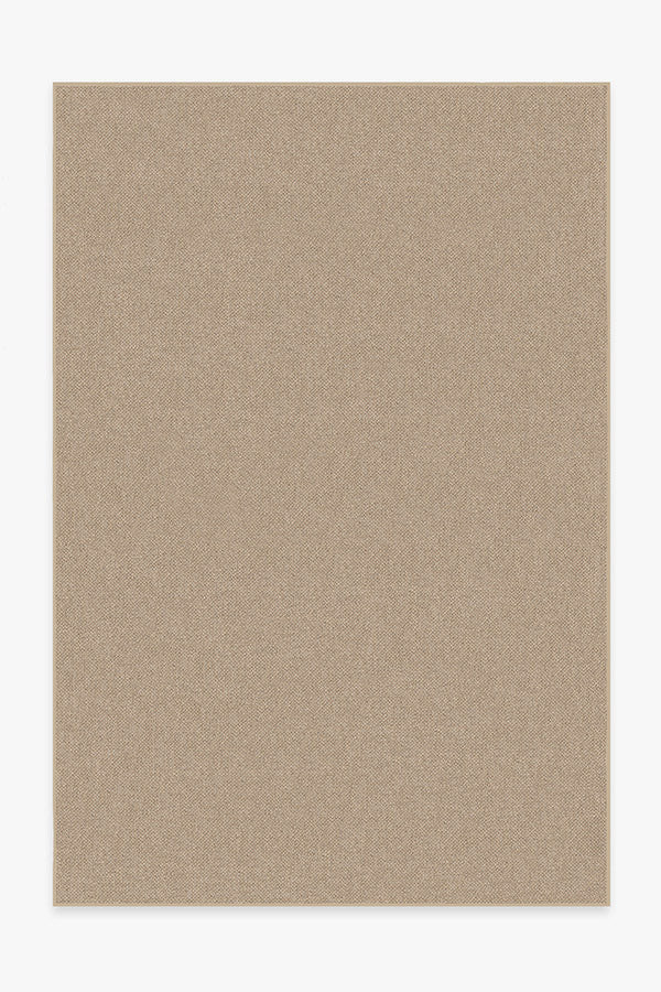 Flatwoven Warm Sand Re-Jute Rug | Ruggable