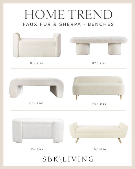 HOME TREND \ faux fur and Sherpa
My bench favorites!

Target
Amazon
Decor
Bedroom
Entry 

#LTKhome #LTKSeasonal