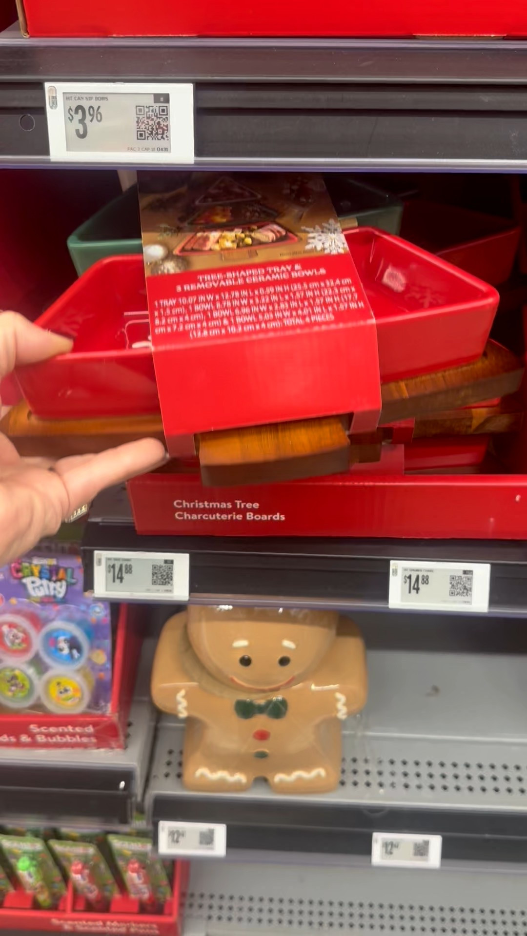 If you are entertaining this holiday season run to  get this Wood charcuterie board shaped like a Christmas tree ! It is an amazing find at under $20!  

#LTKCyberWeek #LTKGiftGuide