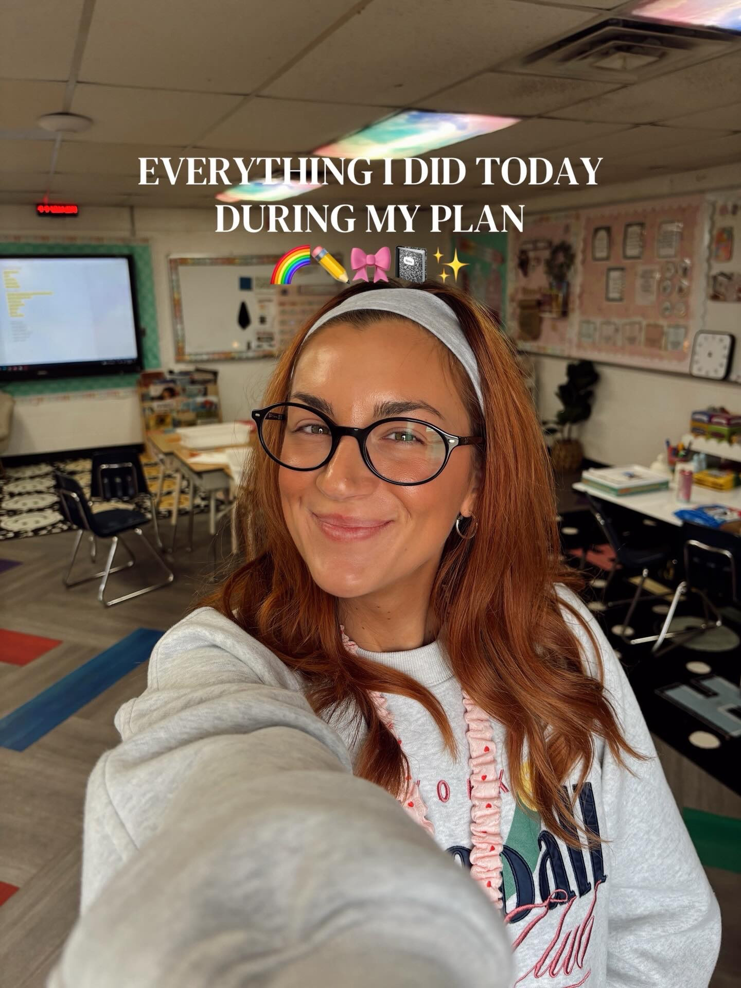 EVERYTHING I DID ON MY PLANNING PERIOD🎀🌈✏️✨🍒🎧

#LTKdayinmylife #LTKootd #LTKmorningroutine