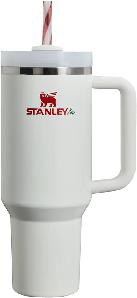 Stanley Quencher H2.0 FlowState 40 oz Tumbler - Mistletoe Twist | Amazon (US)