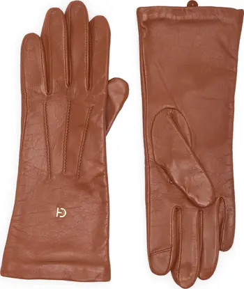 Points Leather Gloves | Nordstrom