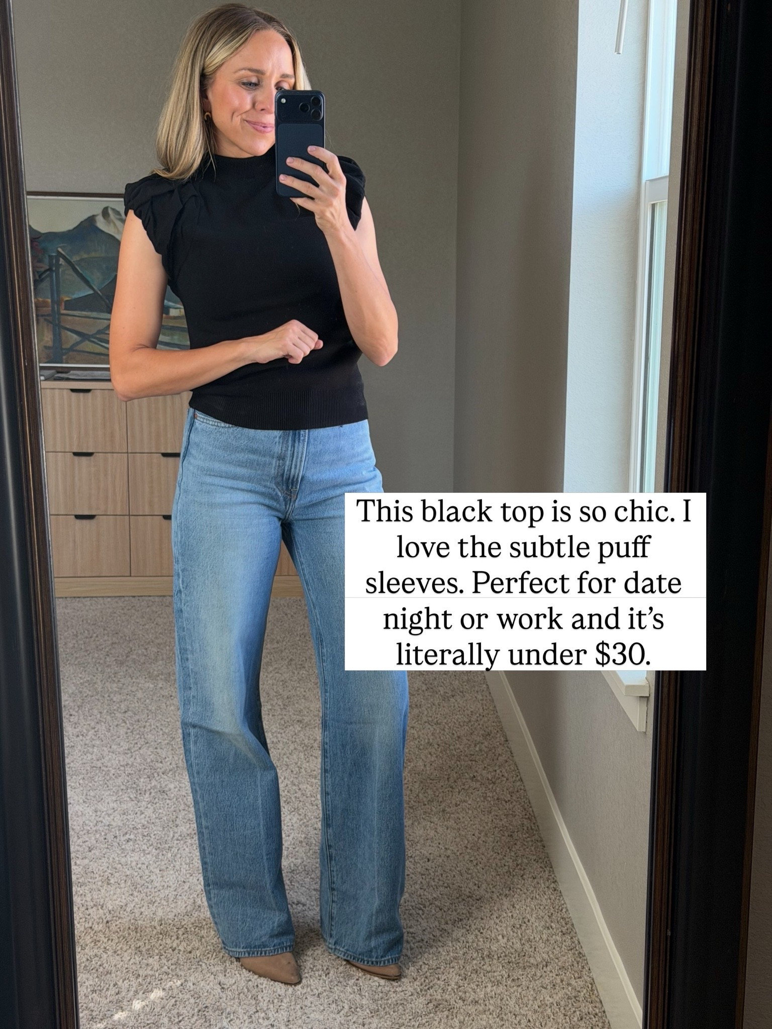 This Black top is so fun! 

I am a size small too and 2 or 26 bottoms.

#LTKootd #LTKmomlife #LTKgrwm