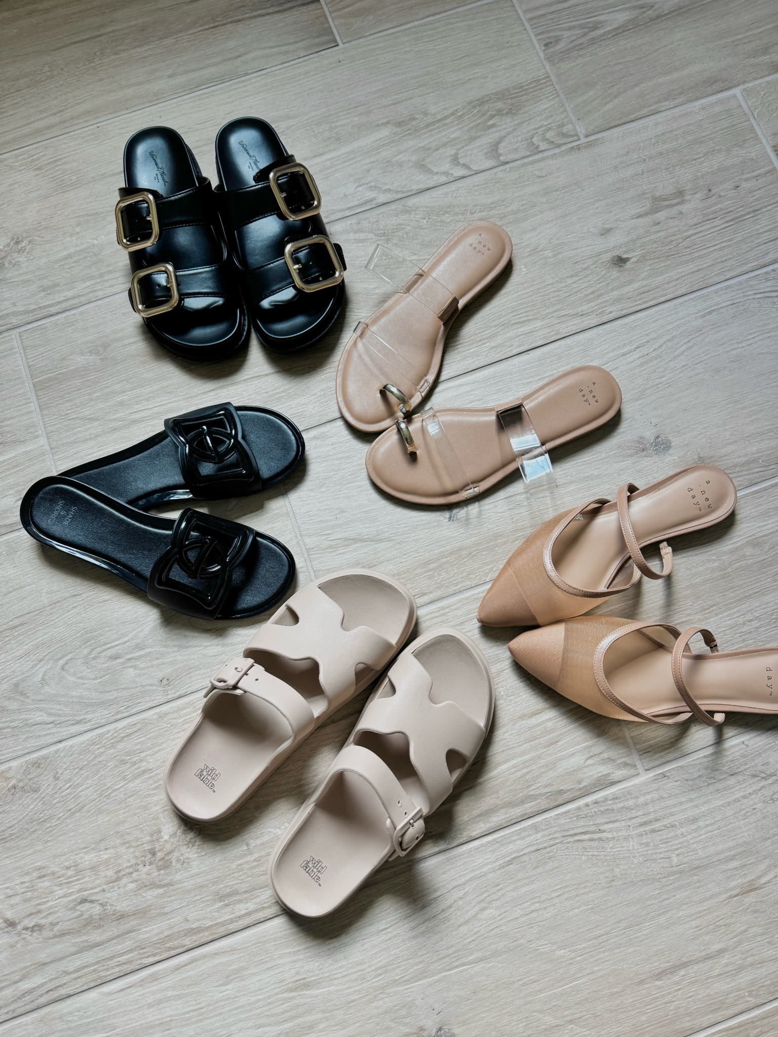 New target sandals! All so good and comfortable perfect for any vacations you have planned too, I love the black buckle sandal so much, they look good with everything! #target #targetsandals 

#LTKStyleTip #LTKFindsUnder50 #LTKSeasonal