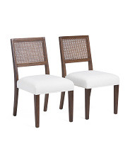 Set Of 2 19x34 Cane Dining Chairs | Kitchen & Dining Room | Marshalls | Marshalls