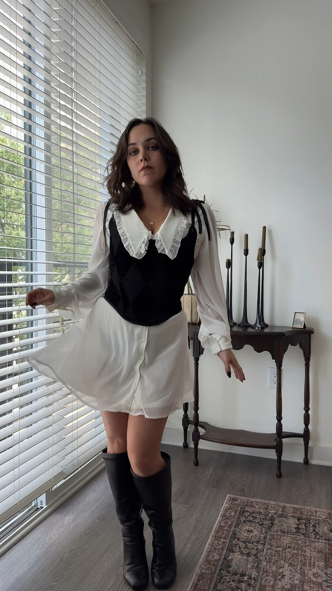 Auditioning to be your favorite romantic alt ghoul 🦇 

#LTKPetite #LTKootd