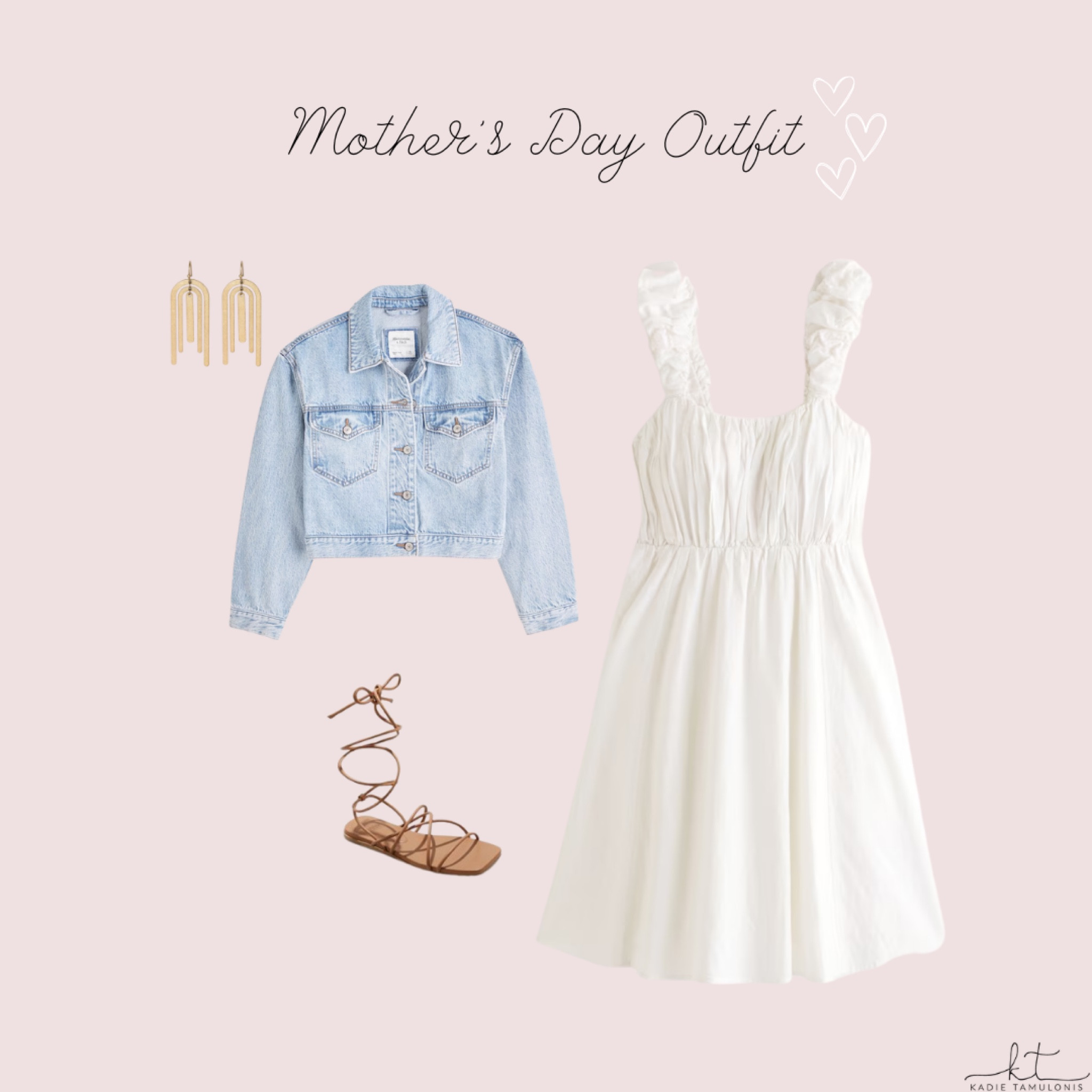 Cutest Mother’s Day outfit! 🌸 

+ really you’ll just have an adorable outfit to add to your closet 

dress (& super versatile denim jacket) is from ABERCROMBIE 🤍and there’s a few colors to choose from if white isn’t your jam. 
shoes and earrings TARGET ❤️

#whitedress #sandals #denimjacket #mothersday #outfitidea #springdress

#LTKFind #LTKstyletip #LTKunder100