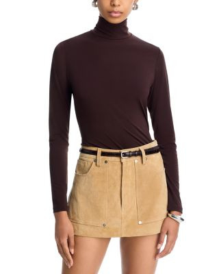 Aqua Turtleneck Jersey Top - Exclusive | Bloomingdale's (US)
