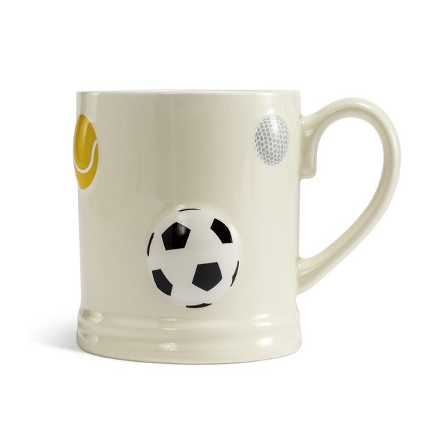 Argos Home 3D Sports Mug | argos.co.uk