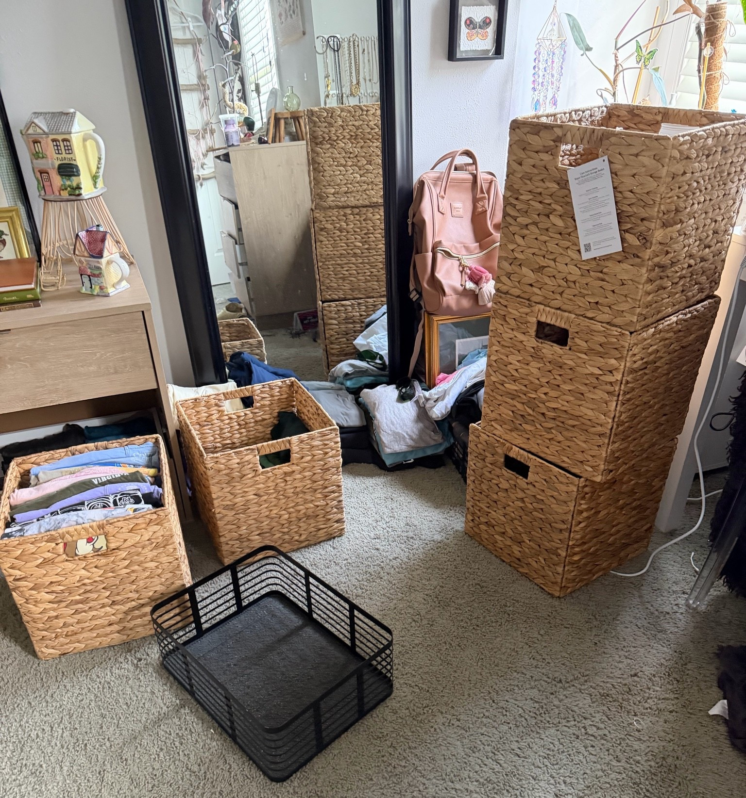New organization systems gotta get the old dresser out and new cube organizer ✨🫶

#LTKHome #LTKdayinmylife #LTKBeauty