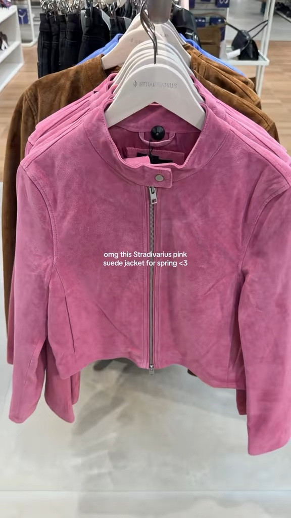 This pink jacket for spring omg!!! Stradivarius have out done themselves! Wowww! 

#LTKluxury #LTKspring #LTKuk