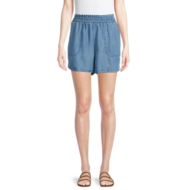 Time and Tru Women's Pull-On Short, Sizes XS-XXXL (Women's and Women's Plus) | Walmart (US)