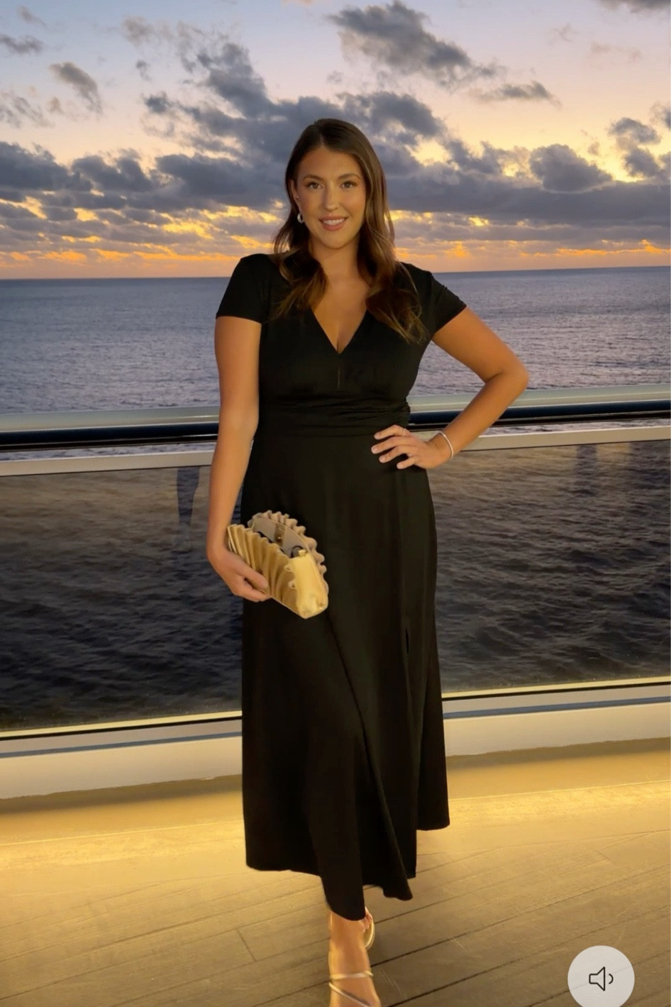 Sunset dinner, timeless black

black midi dress, dinner outfit, vacation outfit, date night look, classic outfit, elegant style, cruise outfit, resort wear, minimal chic, summer evening outfit

#LTKTravel #LTKWedding #LTKMidsize